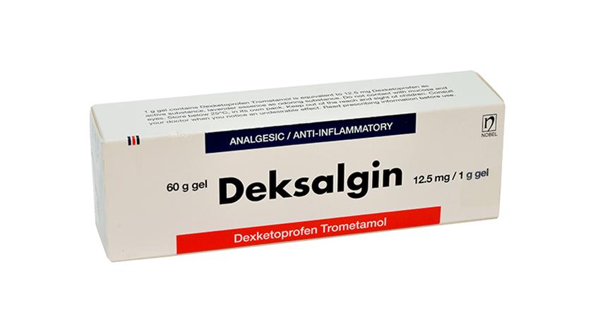 Deksalgin 12,5mg/1g Gel Tube