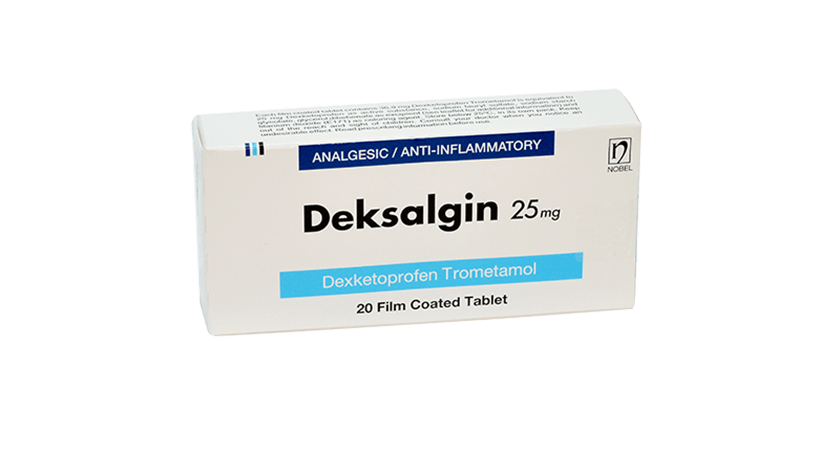 Deksalgin 25mg 20 Film Coated Tablet