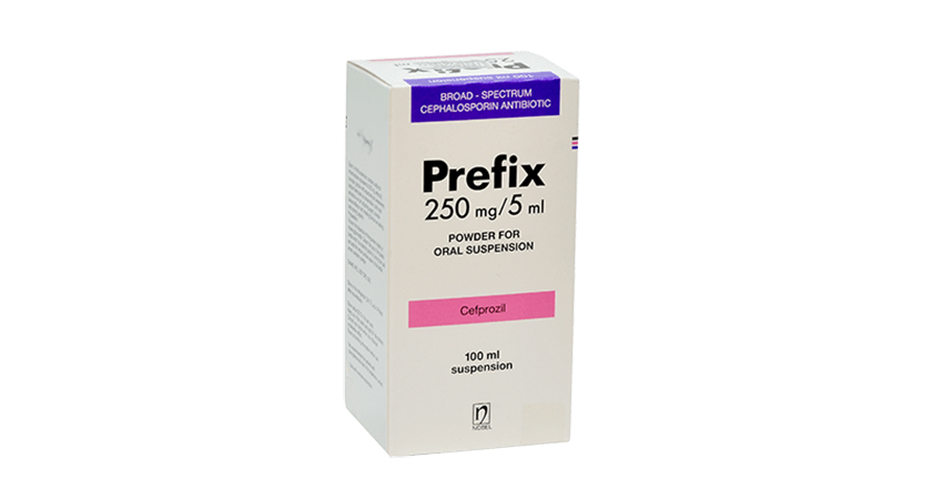 Prefix 250mg/5ml Bottle x 100ml Powder For Oral Suspension