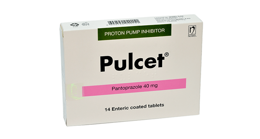 Pulcet 40mg 14,28 Enteric Coated Tablets