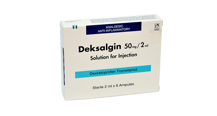 Deksalgin 50mg/2ml 6 Ampoules Solution For Injection