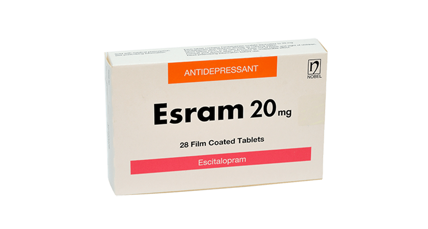 Esram 20mg 28 Film Coated Tablets