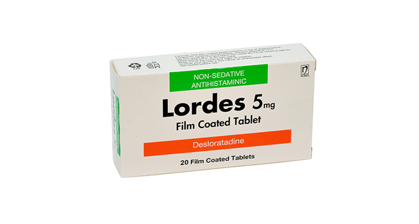 Lordes 5mg 20 Film Coated Tablets