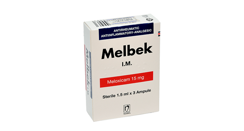 Melbek 15mg/1.5ml 3 Ampoules Solution For Injection