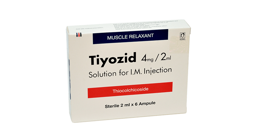 Tiyozid 4mg/2ml 6 Ampoules Solution For I.M Injection